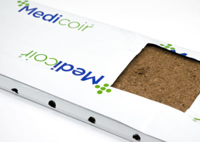 Lay-Flat Bag detail by Medicoir, for cannabis cultivation