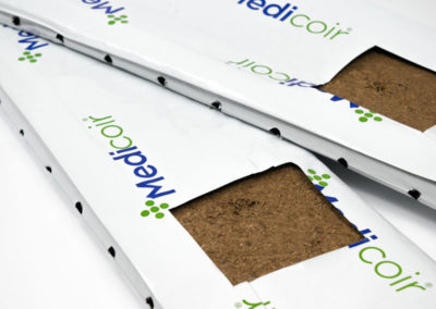 Lay-Flat Bag detail by Medicoir, for cannabis cultivation